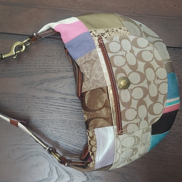 Coach patchwork hobo - Picture 4 of 7